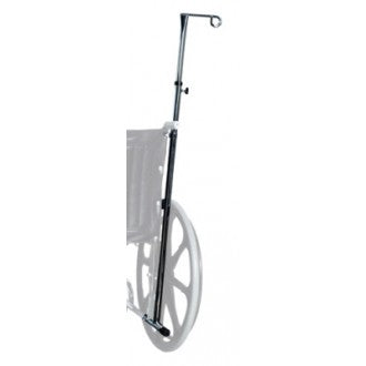 Wheelchair One-Hook I.V. Pole