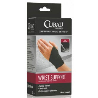 Curad Universal Neoprene Wrap-Around Wrist Support