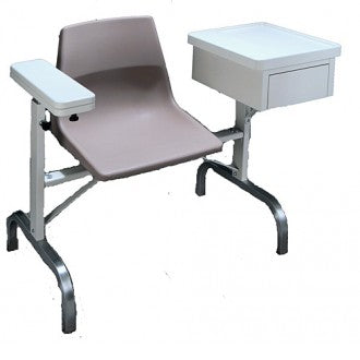 Phlebotomy Chair with Storage Cabinet