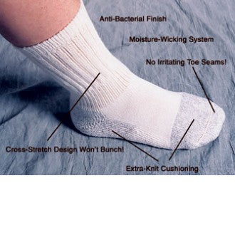 Seamless Active Socks for Diabetics