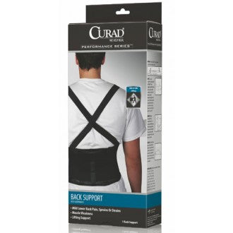 Curad Back Support with Suspenders