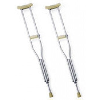 Push Button Aluminum Crutches