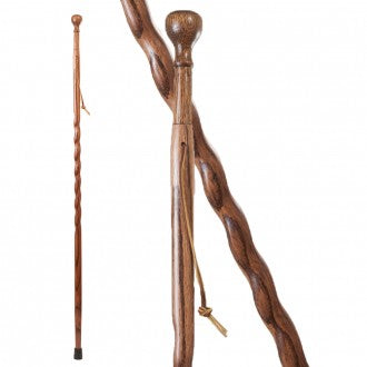 Royal Twisted Oak Walking Stick