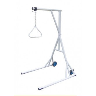 Super Heavy-Duty Free Standing Trapeze with Base and Wheels — Medsupplynow