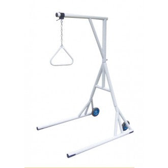 Super Heavy-Duty Free Standing Trapeze with Base and Wheels