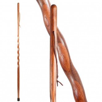 Twisted Walnut Mesquite Walking Stick
