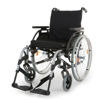 The Breezy Elegance Silver Wheelchair
