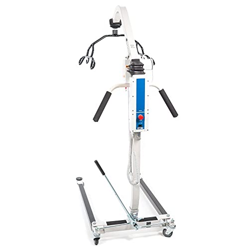 Joerns Hoyer HPL402 Classic Deluxe Electric Power Patient Lift | Safe working load 400 lbs.| Ergonomic Handle Grips | Adjustable U-base