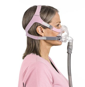 ResMed QuattroFX for Her Full Face CPAP Mask and Headgear