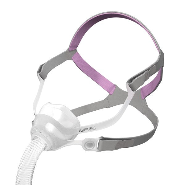 ResMed AirFit N10 and AirFit N10 for Her Nasal CPAP Mask and Headgear