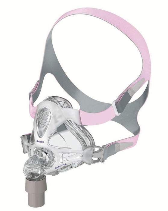ResMed QuattroFX for Her Full Face CPAP Mask and Headgear